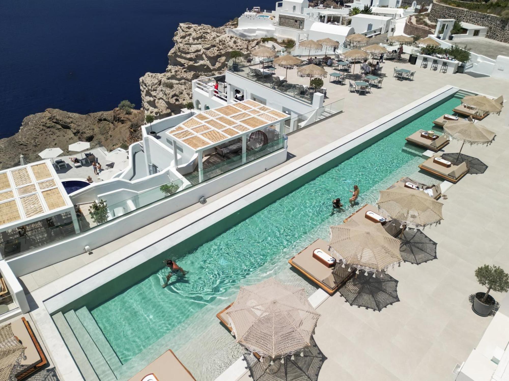 Apeiron Blue Santorini - Sustainable Adults Only 14 Plus Тира Экстерьер фото